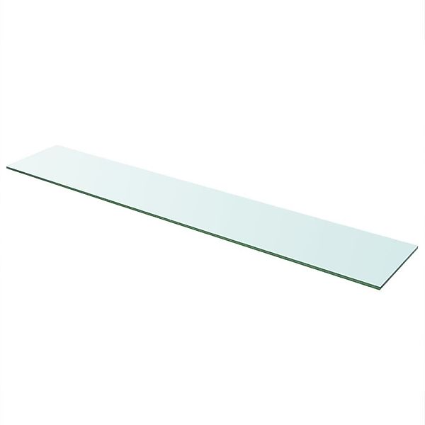 furnicato Wandregal Regalboden Glas Transparent 110 günstig online kaufen