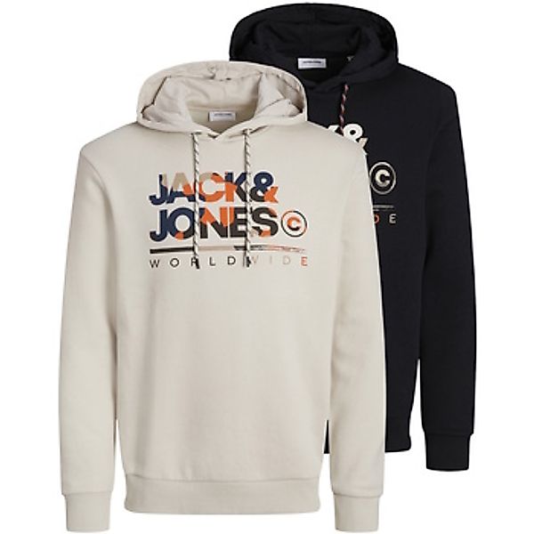 Jack & Jones  Sweatshirt Hoodie Luke Kapuzenpullover Doppelpack günstig online kaufen