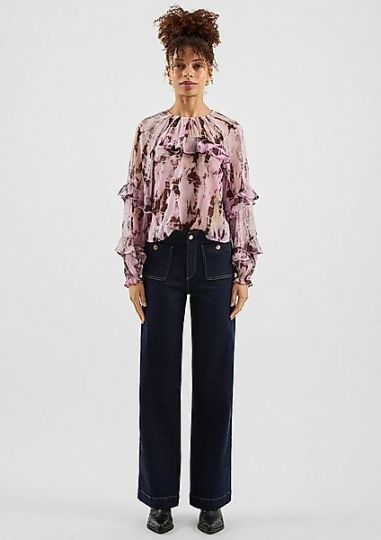 QS Weite Jeans Jeans-Hose CATIE Jeans Catie/Slim Fit/High Rise/Wide Leg günstig online kaufen