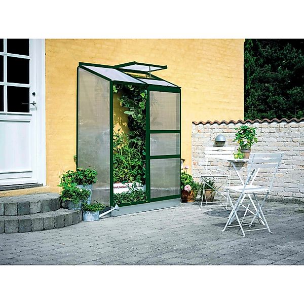 Halls Gewächshaus Altan 2 Grün 0,91 m² günstig online kaufen