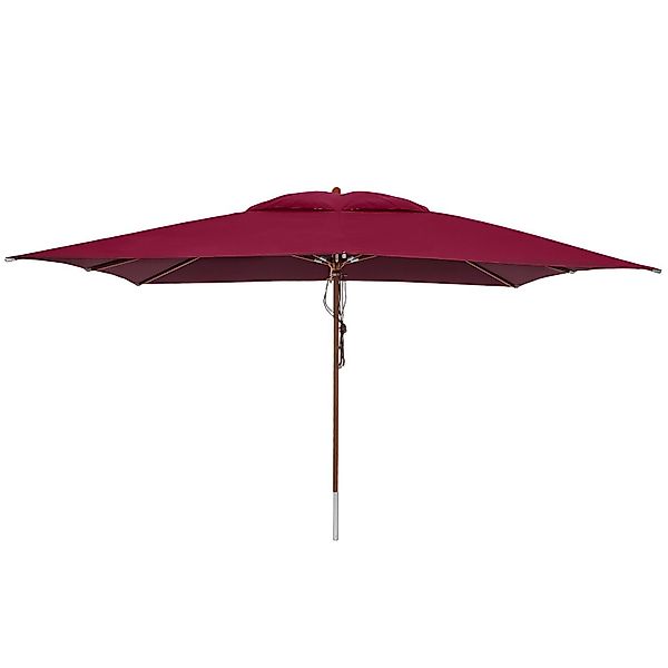 anndora-sonnenschirm Sonnenschirm 3x4 Meter Marktschirm rechteckig, günstig online kaufen