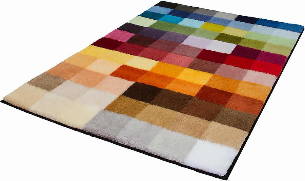 Kleine Wolke Badematte "Cubetto" Höhe 25 mm rutschhemmend beschichtet fußbo günstig online kaufen