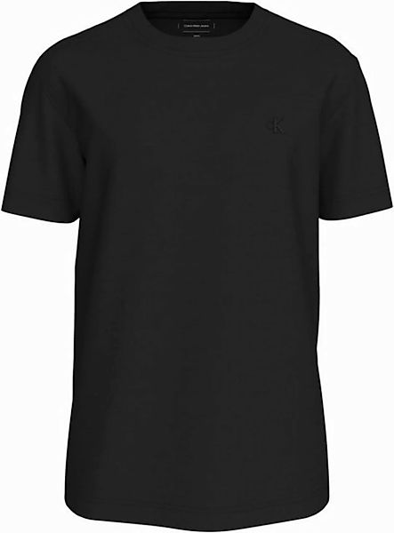 Calvin Klein Jeans T-Shirt TEXTURED MONOLOGO TEE mit Backprint günstig online kaufen