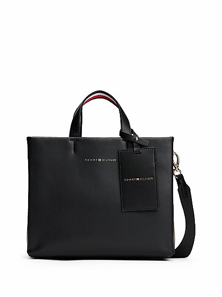 Tommy Hilfiger Henkeltasche "TH ESTABLISHED MED SHOPPER", Damen-Umhängetasc günstig online kaufen