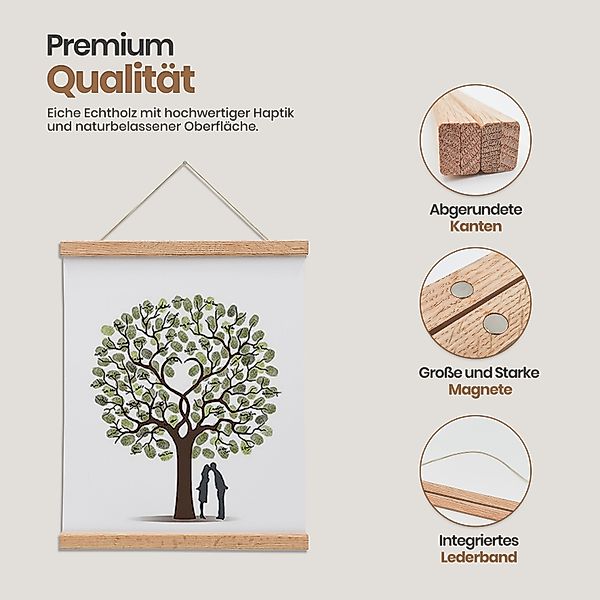 Likarto Bilderrahmen Premium-Posterleiste in DIN A4 günstig online kaufen