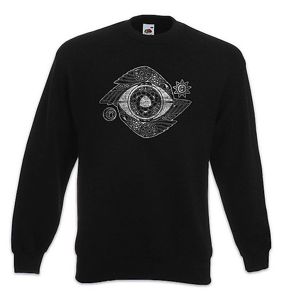 Urban Backwoods Sweatshirt Odin Eye Sweatshirt Odhin Auge Walhalla Raben Hu günstig online kaufen