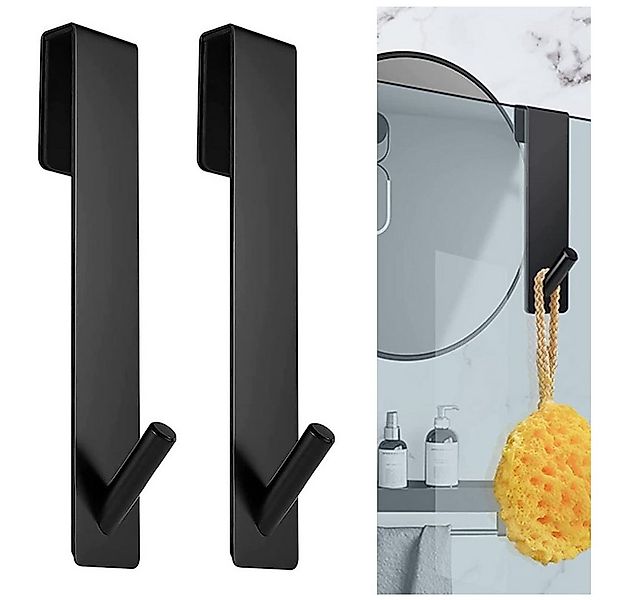 QUBEBU Handtuchhaken 2/4 Stk Haken Edelstahl Türhaken für Duschwand Duschha günstig online kaufen