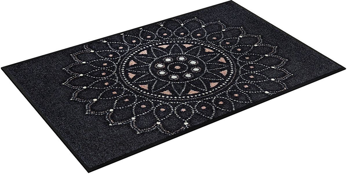 wash+dry by Kleen-Tex Fußmatte Purnima, rechteckig, günstig online kaufen