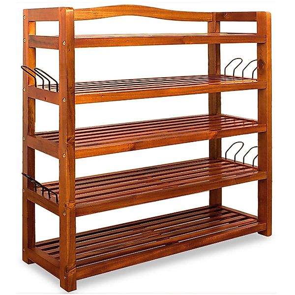 Casaria Schuhregal Akazie, Holz FSC®-Zertifiziert 5 günstig online kaufen