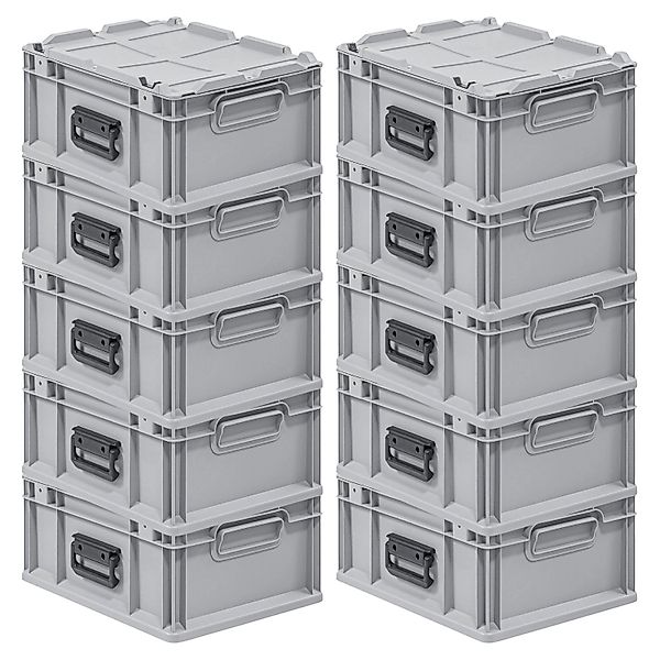 PROREGAL Spar Set 10x Eurobox Nextgen Portable HxBxT 185 x 30 x 40 cm 16 Li günstig online kaufen
