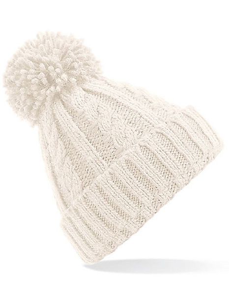 Beechfield® Bommelmütze Damen Strickmütze / Mütze günstig online kaufen