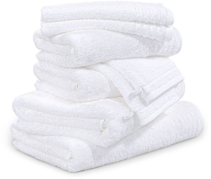 Möve Handtuch Set »New Classic«, 8 tlg., Walkfrottier, Waschhandschuhen, Gä günstig online kaufen
