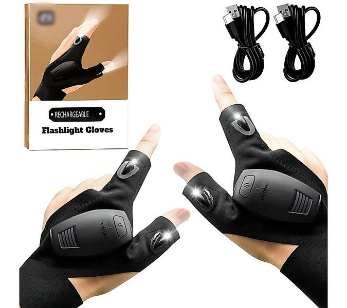 Kityhome Angelhandschuhe LED-Arbeitshandschuhe mit Beleuchtung Praktisches günstig online kaufen