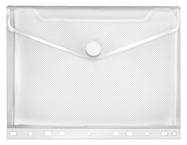 VELOFLEX Dokumententasche VeloflexDokumentenhülle Crystal A5 mit günstig online kaufen