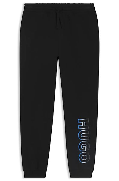 HUGO Blue Sweathose "Nogtro", elastischer Bund, regular fit, Saumbündchen, günstig online kaufen