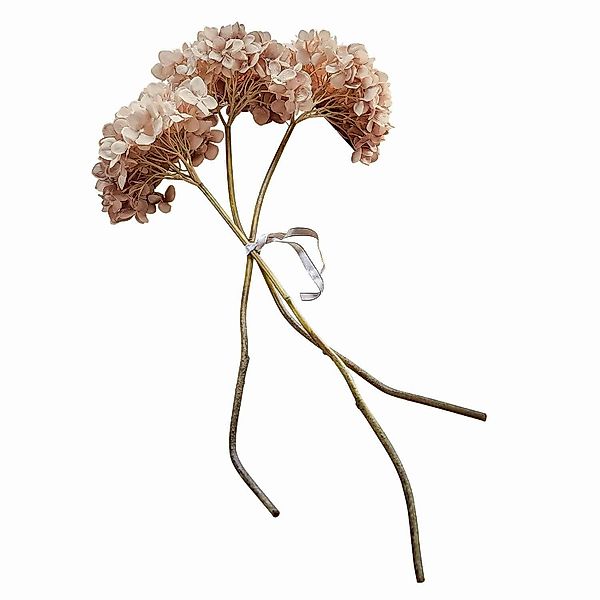 Kunstblume Deko-Blume 3er Set Amarente rosa/grün, günstig online kaufen