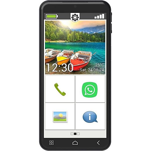 Emporia Emporia SMART.6lite 128GB, Schwarz Smartphone (5,5 Zoll, 13 MP, Tri günstig online kaufen
