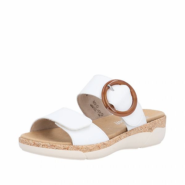 Remonte Pantolette Keilabsatz, Sommerschuh, Schlupfschuh mit Wechselfußbett günstig online kaufen