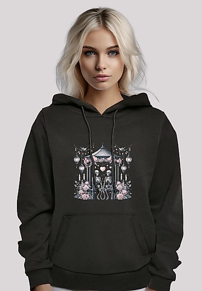 F4NT4STIC Kapuzenpullover "Skelett Paar Valentinstag" Premium Qualität günstig online kaufen