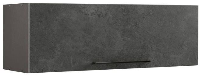 KOCHSTATION Klapphängeschrank "KS-Tulsa" 100 cm breit, mit 1 Klappe, schwar günstig online kaufen