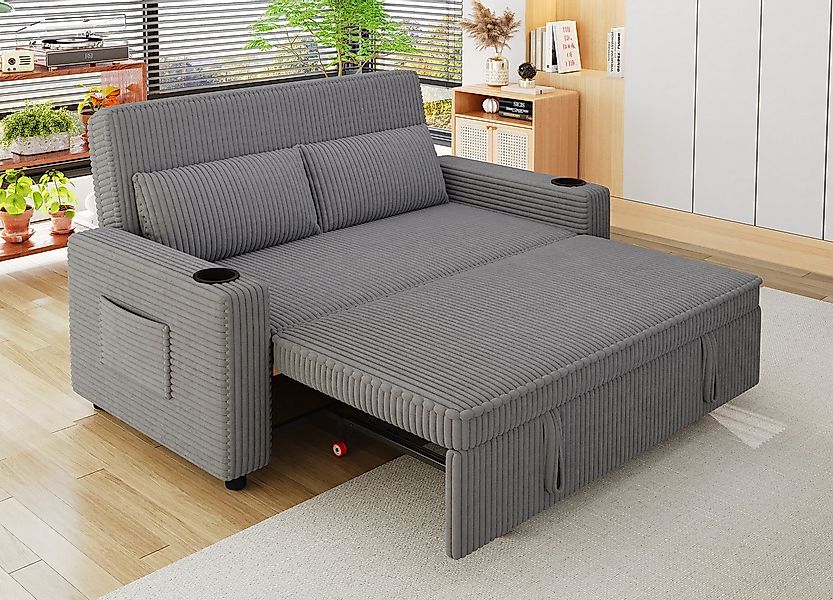 HOMALL Sofa Schlafsofa, kompaktes Klappsofa, verstellbare Rückenlehne, Dopp günstig online kaufen