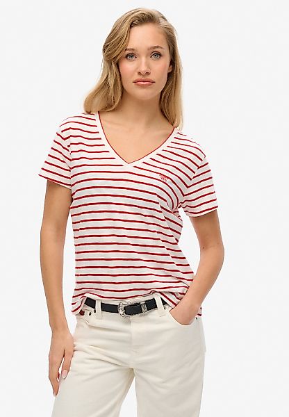 Superdry V-Shirt STUDIOS SLUB EMB VEE günstig online kaufen