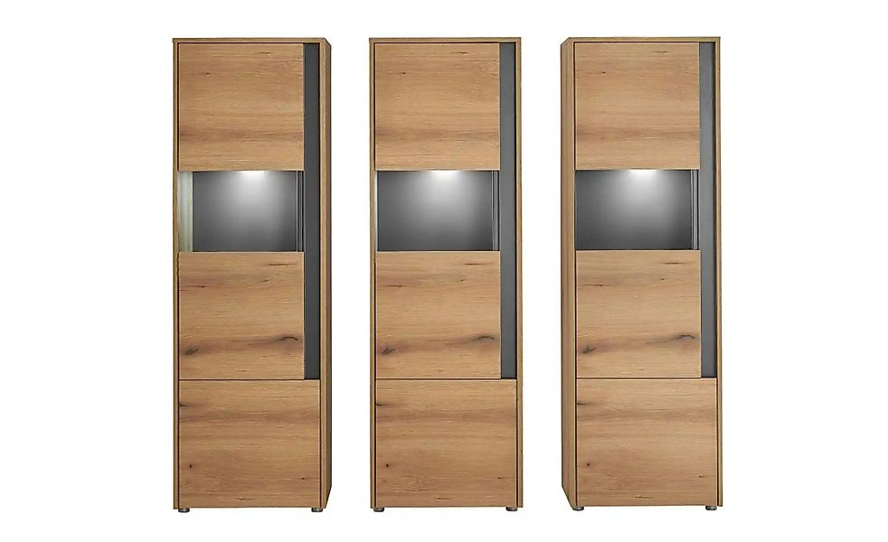 Wohnwand  Cande ¦ holzfarben ¦ Maße (cm): B: 190 H: 155 Kommoden & Sideboar günstig online kaufen
