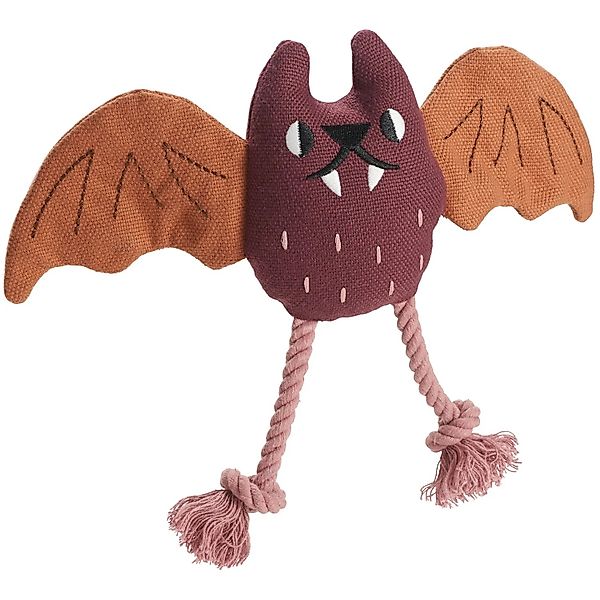 Hunter Hundespielzeug Rio Feldmaus mit Tau 25 cm Lila günstig online kaufen