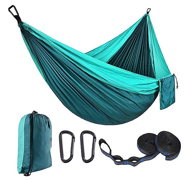 NUODWELL Hängematte Ultraleicht Hängematte Outdoor, Tragbare Fallschirm Nyl günstig online kaufen