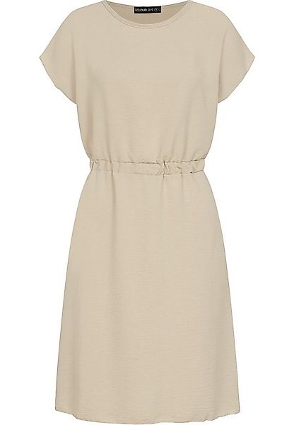 CLOUD 5IVE Shirtkleid CLOUD 5IVE Musselin T-Shirt-Kleid mit elastischem Tai günstig online kaufen