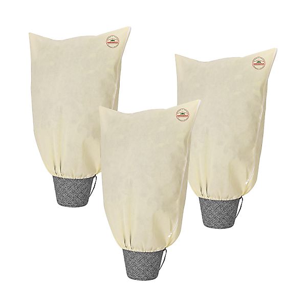 Pflanzenschutzhaube 3er-Set Beige 0,6x0,8m günstig online kaufen
