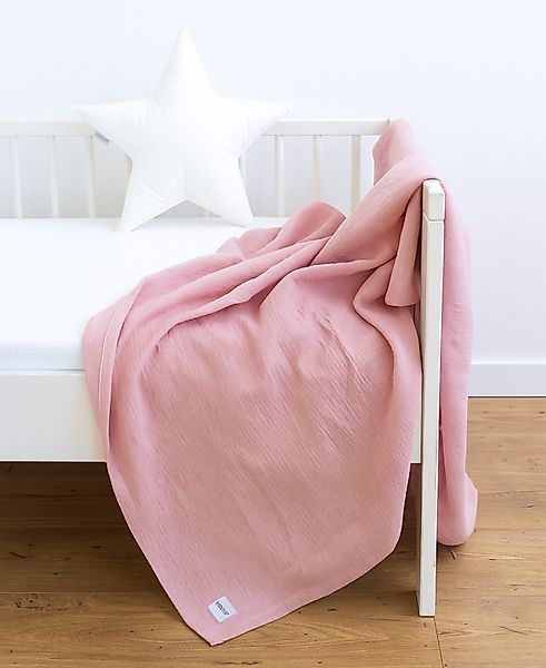Babydecke Baumwolle MUSSELIN Decke Tuch Sommerdecke günstig online kaufen
