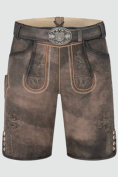 Lederhose Brody mit Gürtel günstig online kaufen