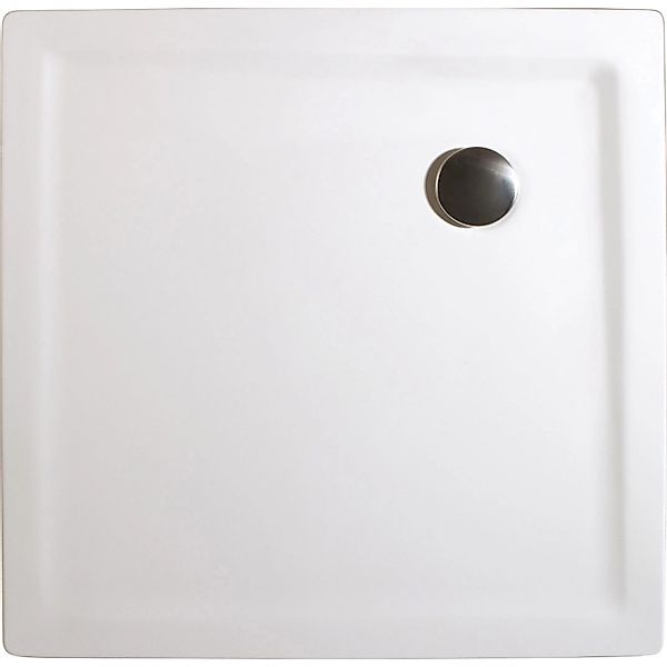Schulte Duschwannen-Set Quadrat 90 cm x 90 cm Alpinweiß günstig online kaufen