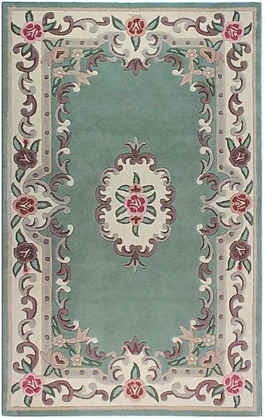 FLAIR RUGS Wollteppich »Aubusson«, rechteckig, 10 mm Höhe günstig online kaufen