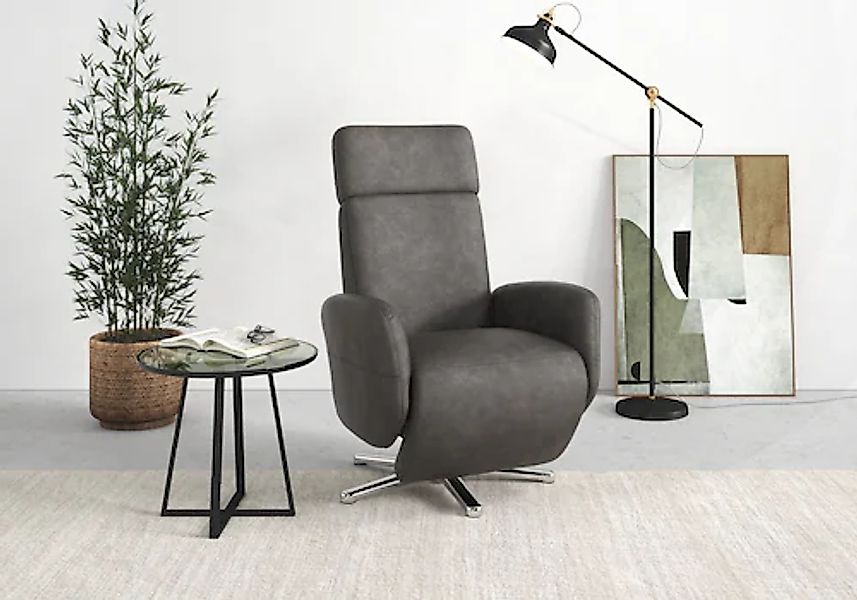 sit&more TV-Sessel »Grenoble, inkl. Kopfteilverstellung« wahlweise mit 2 Mo günstig online kaufen