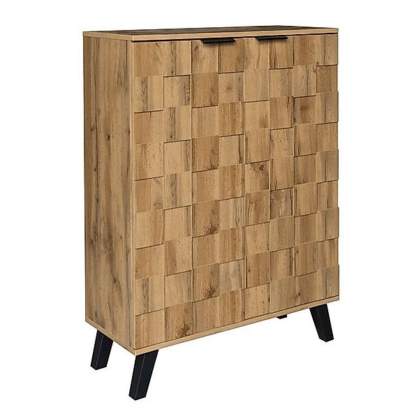 XDOVET Schuhschrank Sideboard Schuhregal mit 5 Fächern 4 Verstellbare Einle günstig online kaufen