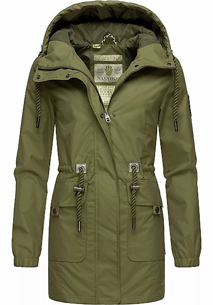 Navahoo Outdoorjacke "Neophee", mit Kapuze, Damen Übergangs Parka aus recyc günstig online kaufen