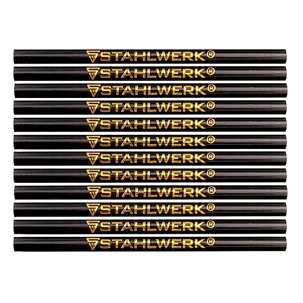 STAHLWERK Zimmermannsbleistift 12Er Set günstig online kaufen