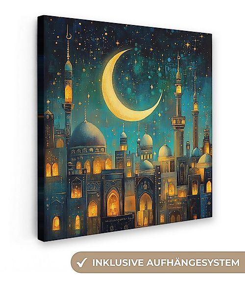 OneMillionCanvasses® Leinwandbild Islamisch - Moschee - Ramadan - Islam, Fo günstig online kaufen