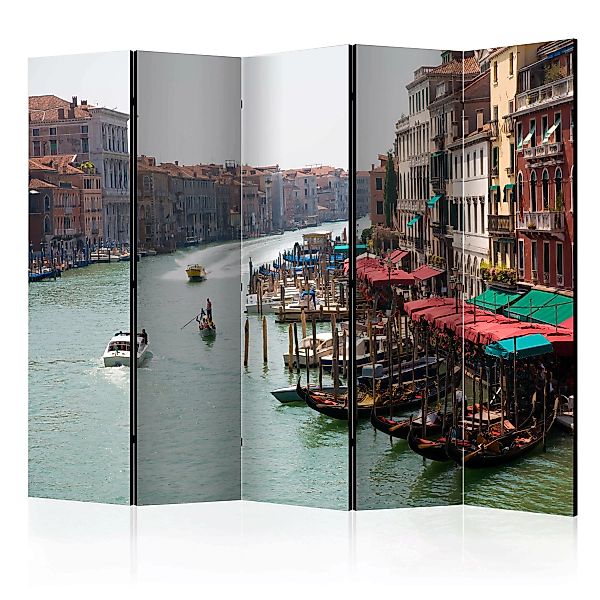 5-teiliges Paravent - The Grand Canal In Venice, Italy Ii [room Dividers] günstig online kaufen