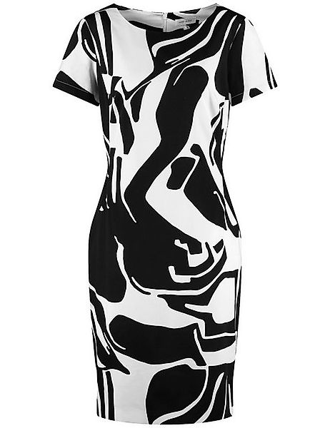 GERRY WEBER A-Linien-Kleid Gemustertes Etuikleid mit Stretchkomfort günstig online kaufen