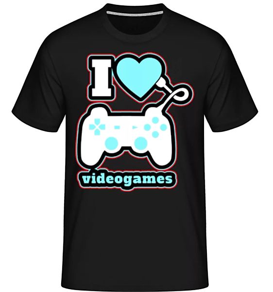 I Love Videogames · Shirtinator Männer T-Shirt günstig online kaufen