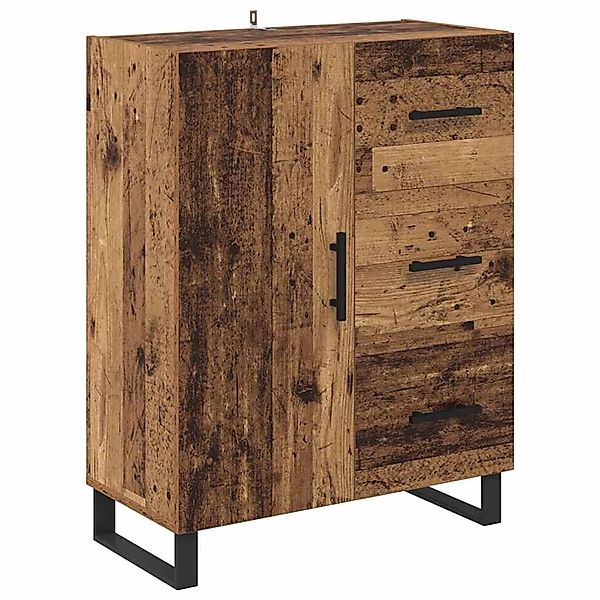 vidaXL Sideboard Altholz 69,5 x 34 x 90 cm Verbundholz und Eisen 881540 günstig online kaufen