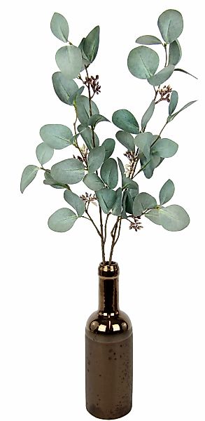 I.GE.A. Kunstzweig "Eukalyptus", In Keramikvase günstig online kaufen