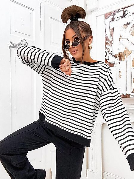 EloModa Jogginganzug Damen Jogginganzug Freizeitanzug Baumwoll-Set – Sweats günstig online kaufen