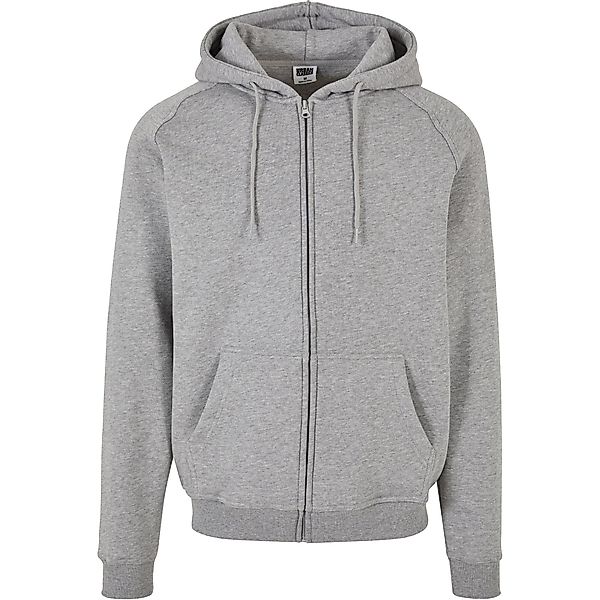 URBAN CLASSICS Sweatjacke "Urban Classics Herren Zip Hoody" 1 Stk. tlg. günstig online kaufen