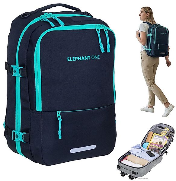 ELEPHANT Rucksack Handgepäck Flugzeug Laptop Fach Geheimtasche Daypack, Rei günstig online kaufen