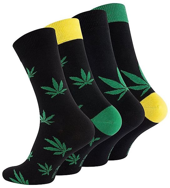 Vincent Creation® Socken Weed Socks "365 High" (4-Paar) in angenehmer Baumw günstig online kaufen