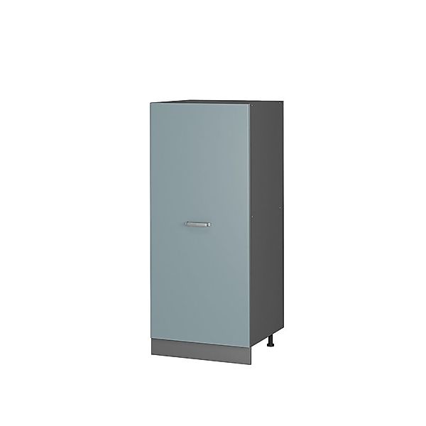 Vicco Hochschrank R-Line, Blau-Grau/Anthrazit, 60 cm günstig online kaufen